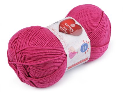 Pletací příze Baby Love a Care 100 g (Varianta 3 (253) meruňková, Balení 1 ks)