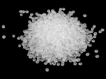 Výplň / plastové peletky s atestem do hraček (Varianta transparent, Balení 250 g)