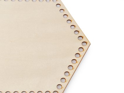 Dno na pletení / výrobu košíků Ø20 cm (Varianta přírodní sv., Balení 1 ks)