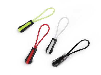 Poutko / taháček na jezdce (Varianta 1 bílá černá, Balení 10 ks)