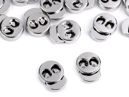 Kovové brzdičky 15x18 mm (Varianta 1 nikl, Balení 4 ks)
