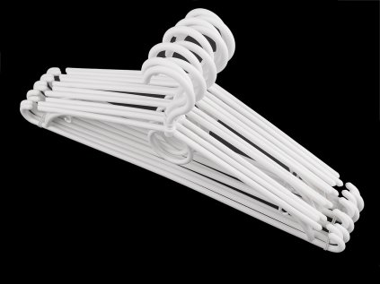 Plastové ramínko univerzální otočné 40 cm (Varianta 1 bílá, Balení 10 ks)