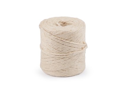 Jutový provázek Ø2 mm k pletení a háčkování 100 g