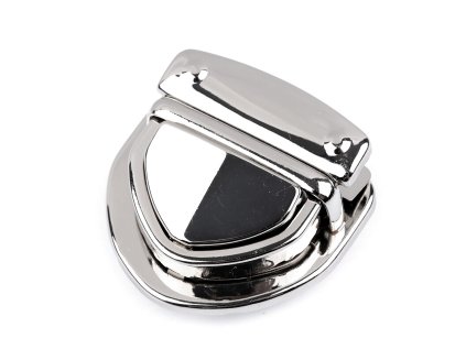 Sada zapínání na tašku 45x45 mm (Varianta 1 nikl, Balení 1 sada)