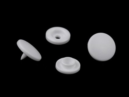 Plastové patentky / stiskací knoflíky vel. 20" (Varianta 4 (B11) zlatá tmavá, Balení 50 sada)