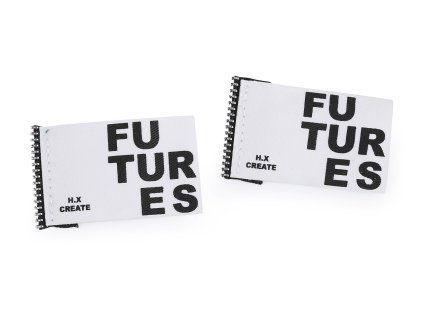 Nášivka / štítek zdobená zipem (Varianta 3 modrá, Balení 10 ks)