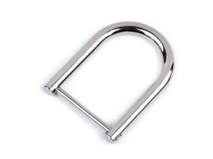 Polokroužek šroubovací na kabelku šíře 28 mm (Varianta 1 nikl, Balení 1 ks)