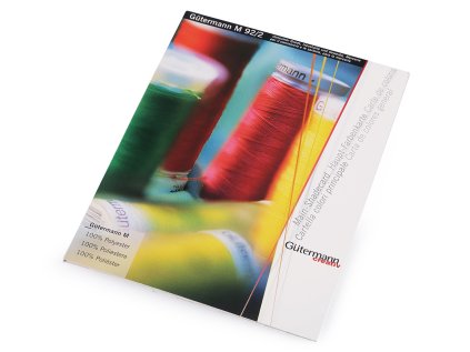 Barevnice na nitě Gütermann 100 m, 500 m, Jeans (Varianta viz foto, Balení 1 ks)