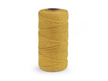 Bavlněná příze macrame / háčkovací, rozčesávací (Varianta 1 krémová nejsvět., Balení 1 ks)