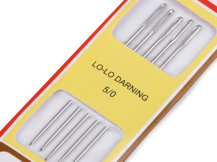 Jehly látací dlouhé (Varianta 1 (75 mm) nikl, Balení 1 karta)