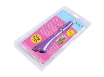 Aplikátor hotfix na nažehlovací kamínky (Varianta 1 fialová, Balení 1 ks)