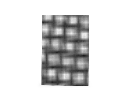 Plastová kanava / mřížka vyšívací 20,2x30,4 cm (Varianta černá, Balení 1 ks)