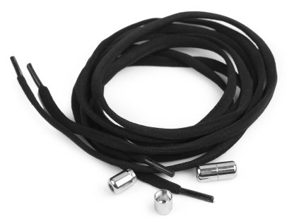 Elastické samozavazovací tkaničky délka 100 cm (Varianta 1 bílá, Balení 1 pár)