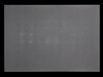 Plastová kanava / mřížka na tapiko 42x60 cm (Varianta 2 černá, Balení 1 ks)