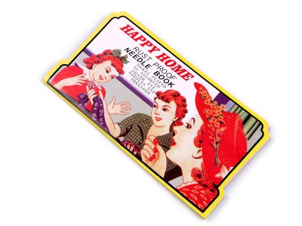 Jehly mapky Happy Home (Varianta nikl, Balení 1 karta)