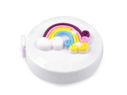 Svinovací metr s 3D obrázkem délka 150 cm (Varianta 1 bílá duha, Balení 1 ks)