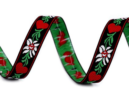 Krojová vzorovka šíře 15 mm (Varianta 00/1 černá, Balení 25 m)