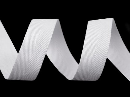 Keprovka - tkaloun šíře 20 mm (Varianta 2 černá, Balení 45 m)