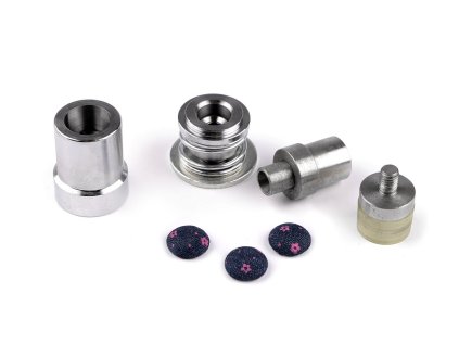 Sada pistonů na potahování knoflíků na kšiltovku (Varianta nikl, Balení 1 sada)