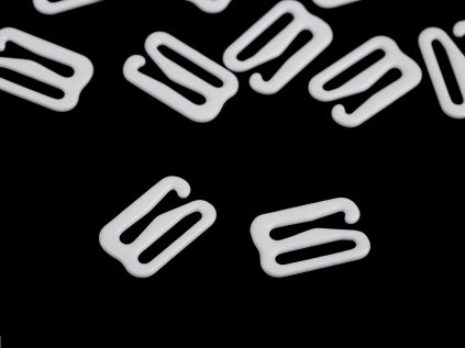 Háček na prádlo šíře 12 mm kovový (Varianta 3 černá, Balení 10 ks)