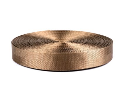 Hladký oboustranný popruh s leskem šíře 38 mm (Varianta 1 Off White, Balení 1 m)