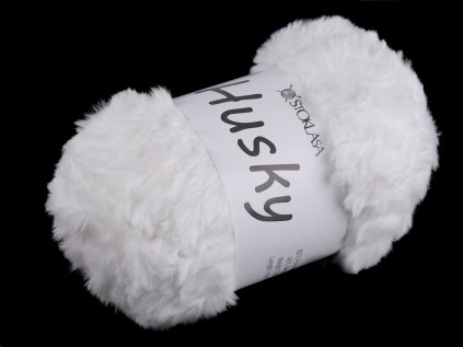 Pletací příze Husky 100 g (Varianta 2 krémová nejsvět., Balení 1 ks)