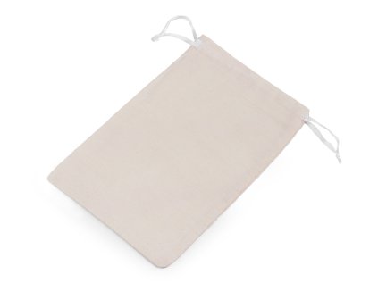 Dárkový pytlík 11x16 cm bavlněný (Varianta 2 hnědá tmavá, Balení 1 ks)