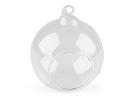 Aerárium / skleněná koule Ø10 cm (Varianta 1 transparent, Balení 1 ks)