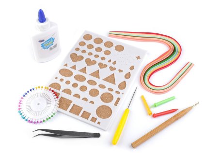 Sada na quilling (Varianta 1 viz foto, Balení 1 sada)