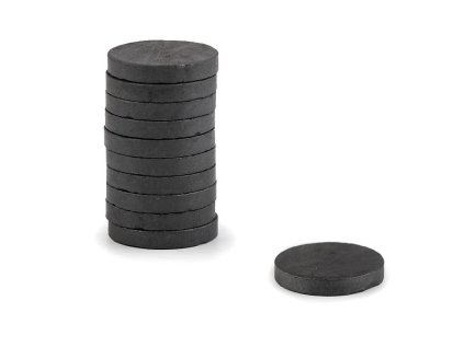 Magnet  Ø18 mm (Varianta antracit, Balení 20 ks)