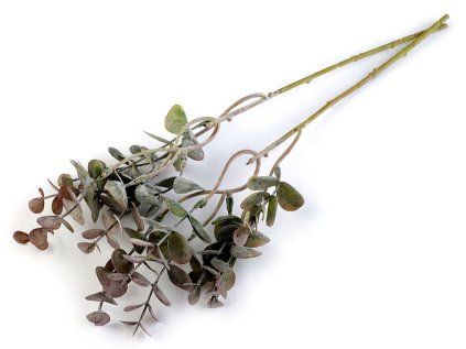 Umělý eukalyptus (Varianta 2 zelená past.sv., Balení 6 ks)