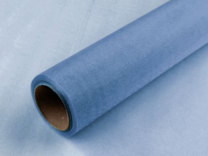 Organza střední lesk šíře 36 cm (Varianta 01 bílá, Balení 9 m)