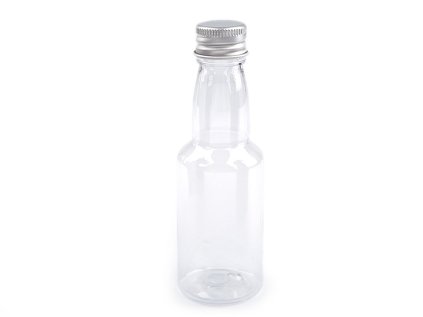 Plastová lahvička se šroubovacím víčkem (Varianta transparent, Balení 1 lahv.)