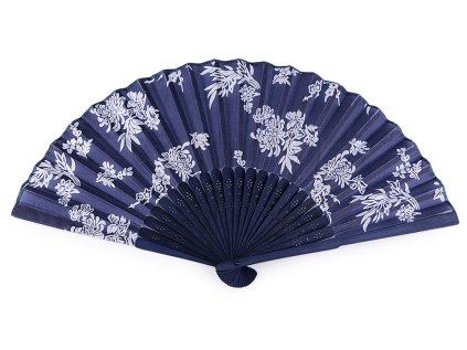 Vějíř textilní (Varianta náhodný vzor, Balení 1 ks)