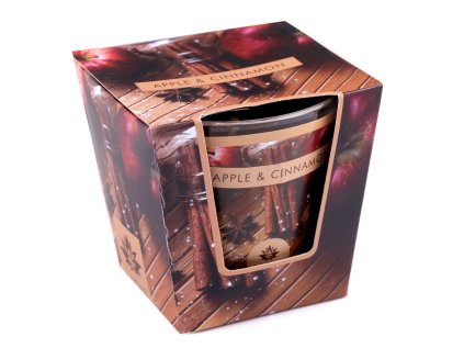 Vonná svíčka ve skle 120 g (Varianta 6 (Angel Wings) krémová světlá, Balení 1 ks)