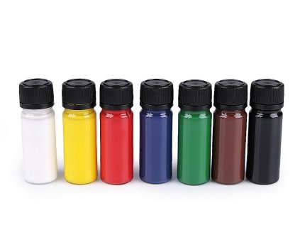 Sada barev na textil Art e Miss; na světlý textil, svítící ve tmě, neon (Varianta mix č. 1 světlý textil, Balení 1 sada)