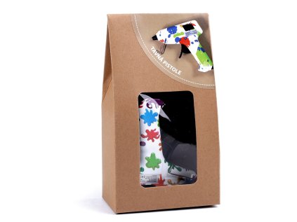 Tavná pistole sada, na lepidlo Ø7 mm (Varianta multikolor, Balení 1 ks)