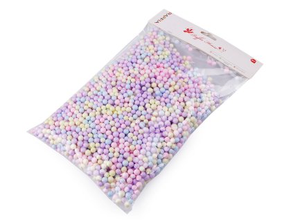 Dekorační polystyrenové kuličky pastelový mix (Varianta mix, Balení 1 sáček)