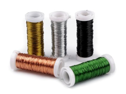 Drát Ø0,3 mm (Varianta 2 měděná, Balení 1 ks)
