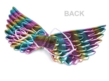 Karnevalový kostým - víla (Varianta 3 modrá azuro, Balení 1 sada)