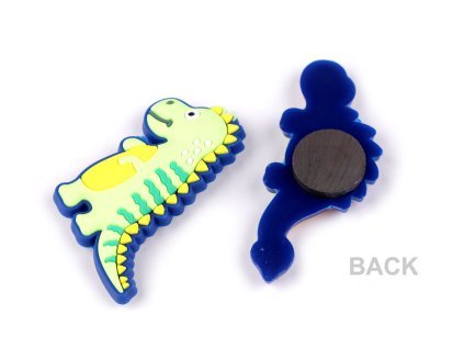 Silikonové magnetky - dinosaurus, zvířátka (Varianta 1 mix dinosaurus, Balení 24 ks)