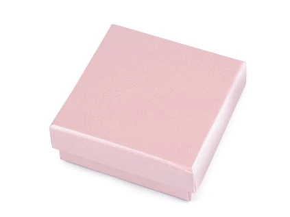 Krabička na šperky 9x9 cm (Varianta 3 černá mat, Balení 1 ks)