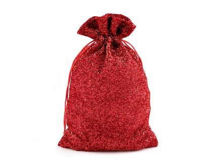 Dárkový pytlík 20x30 cm exkluzivní (Varianta červená, Balení 10 ks)