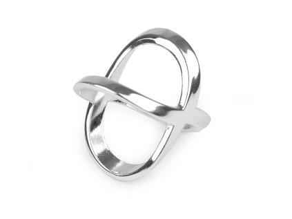 Spona / průvlek na šátek (Varianta 1 stříbrná, Balení 1 ks)