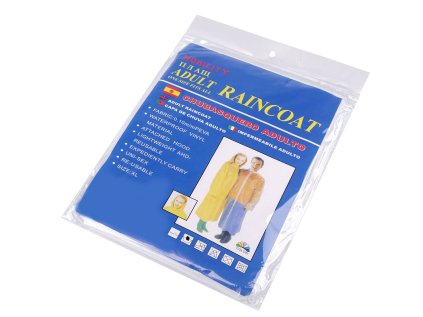 Pláštěnka pro dospělé jednobarevná (Varianta 3 růžová, Balení 1 ks)