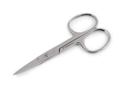 Nůžky na nehty nerezové rovné (Varianta 2 nikl zahnutá, Balení 1 ks)