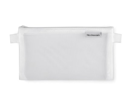 Síťované pouzdro 20x12 cm (Varianta 1 bílá, Balení 1 ks)