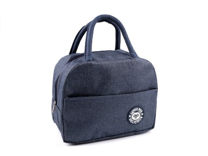 Termotaška svačinová s kapsou 22x18 cm (Varianta 1 bordó sv., Balení 1 ks)