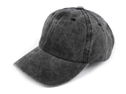 Bavlněná kšiltovka unisex (Varianta 2 modrá jeans, Balení 1 ks)