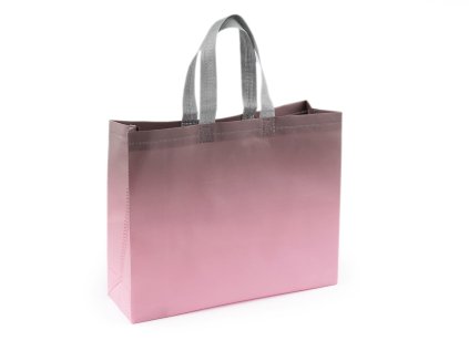 Taška z laminované netkané textilie 31x26 cm (Varianta 1 pudrová šedá, Balení 1 ks)